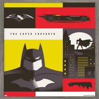 100. Godišnjica amb - a-zidni Poster Batman, 14.725 22.375 uokviren