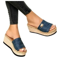 Ženske cipele ljetne Ležerne Japanke, papuče na klin