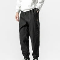 Ikevan muški klasični twill opušteni fit work Wear borbeni sigurnosni teretni hlače