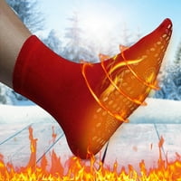 Grijanje čarapa za žene grijane čarape Tople toplinske čarape čarape za samo zagrijavanje grijanja zimskog kampiranja