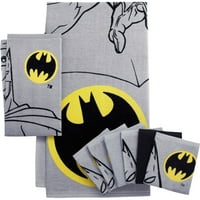 Batman Kids Super meka pamučna kupka i ručnik za plažu, 50, siva