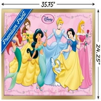 Zidni plakat s haljinama princeze Disnee, 22.375 34