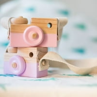 Izrada ručno izrađenih igračaka za kameru viseće drvene igračke za kameru za ukrašavanje dječje sobe