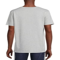 Muška Francuska frotirna majica s kratkim rukavima, veličine od 2 inča